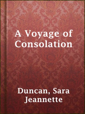 cover image of A Voyage of Consolation